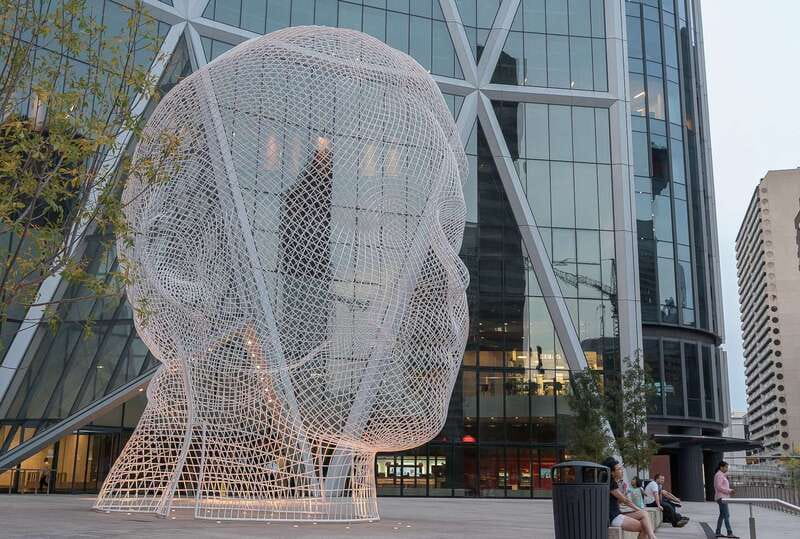 Calgary: 3.5-Hour Bus City Tour with Gasoline Alley Museum - East Village and Inglewood: seeing Calgary change block by block