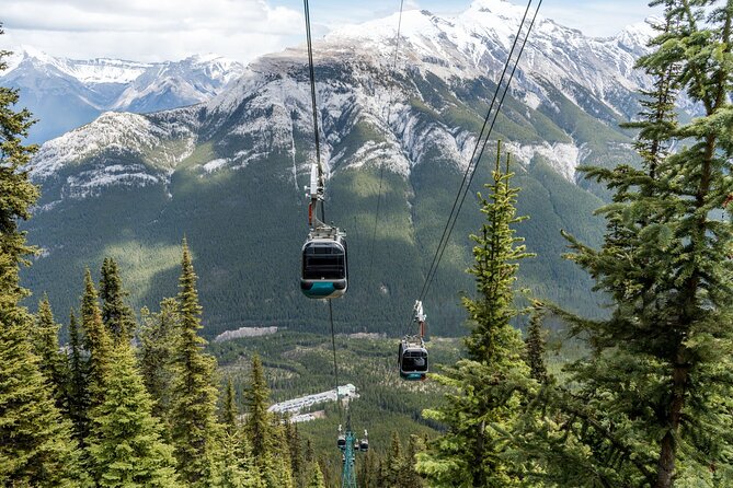 Calgary/Banff: Gondola, Upper Hot Spring, Bow Fall & Top 3 Lakes - Lake Minnewanka gives the morning some scale