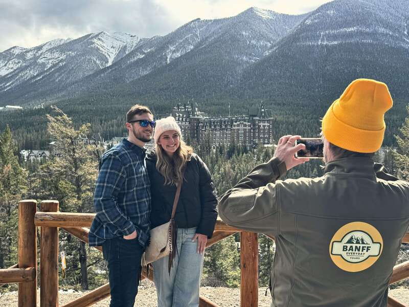 Calgary/Canmore: Lake Louise, Moraine Lake, & Banff Day Tour - Vermilion Lakes, Bow Falls, and Surprise Corner