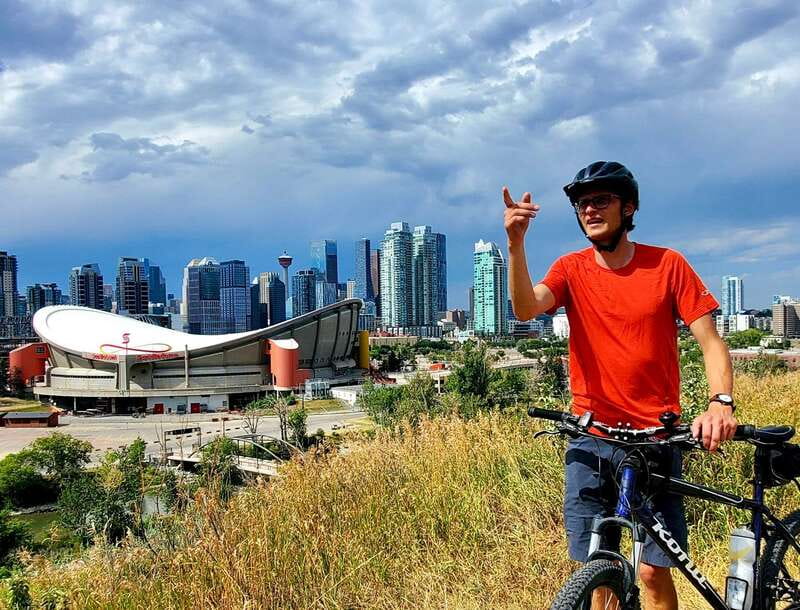 Calgary: City Bike Tour, Highlights and Bow River - Fort Calgary connects the city to its past