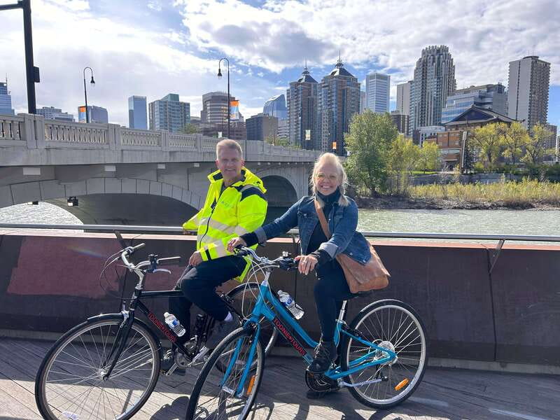 Calgary: City Bike Tour, Highlights and Bow River - Inglewood adds local character to the final stretch