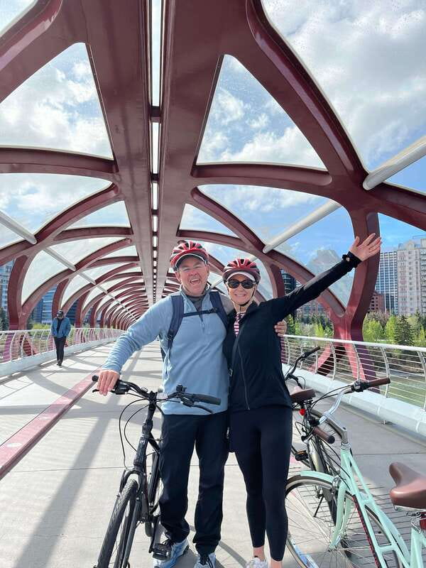 Calgary: City Bike Tour, Highlights and Bow River - Downtown Calgary starts the three-hour loop