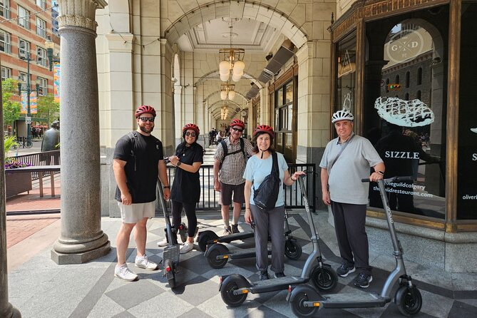 Calgary City Highlights 2 Hour E-Scooter Tour - Riding the Bow River Pathway