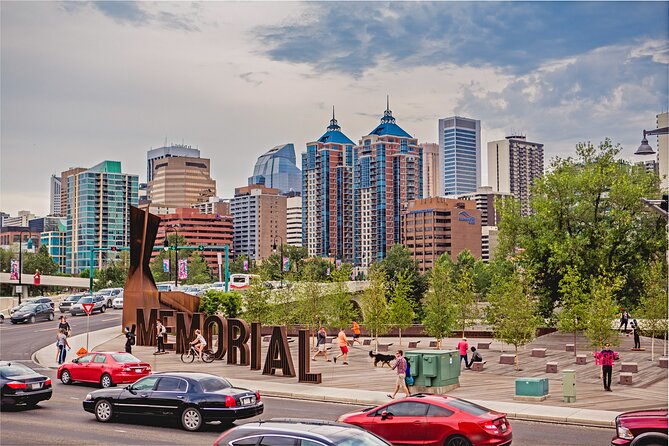 Calgary City Highlights 3 Hour Bike Tour, E-Bike Upgrade Avail. - The Calgary Stampede grounds and 17th Avenue