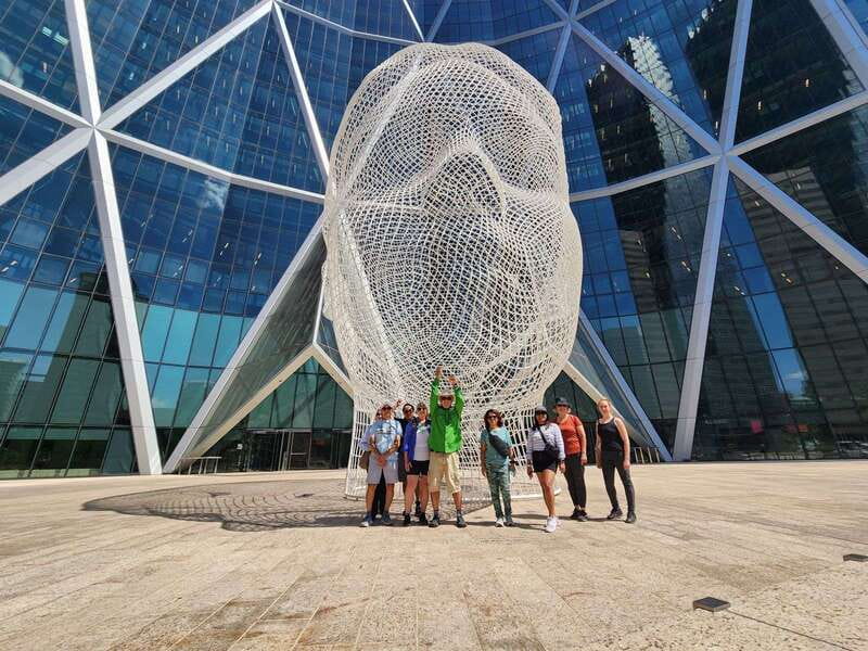 Calgary: City Highlights Walking Tour | 3-Hour - The library and City Hall bring civic Calgary into view