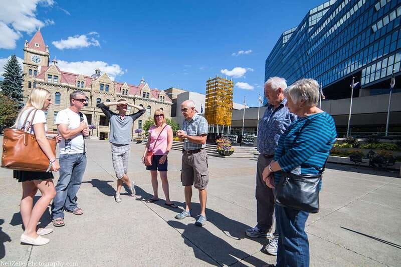 Calgary Downtown: 2-Hour Introductory Walking Tour - East Village shows the city changing in real time
