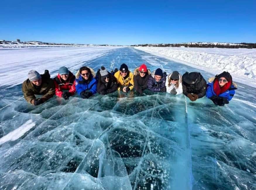 Calgary: Icefield Adventure, Skywalk and three Glaciers Tour - Herbert Lake starts the day quietly