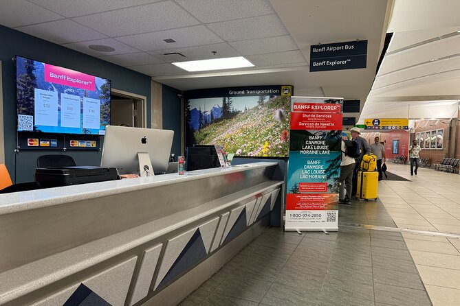 Calgary YYC Airport: Affordable Shared Shuttle to Banff & Canmore - Banff Avenue drop-offs and the Mount Royal terminal