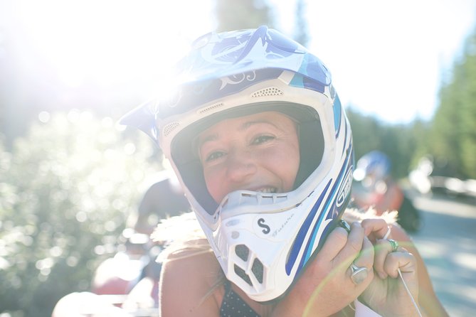 Call of the Wild ATV Tour - Getting suited up for wet, dusty conditions