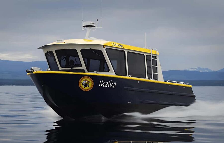 Campbell River: 6 Hour Covered Whale Watching Tour w/ Lunch - Leaving Campbell River for Discovery Passage