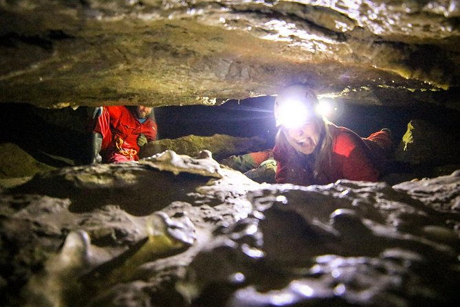 Canmore Caving Adventure Tour - Four hours of crawling, climbing, and scrambling