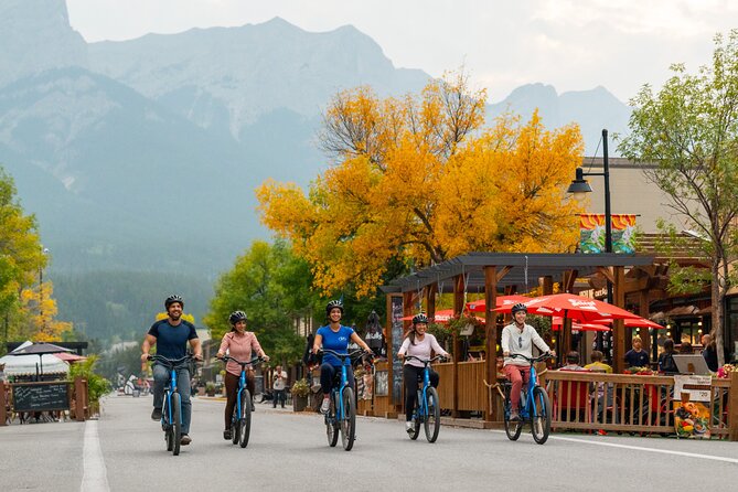 Canmore’s #1 Food Bike Tour: A Must Do Mountain Experience! - Crossing the Engine Bridge toward lunch