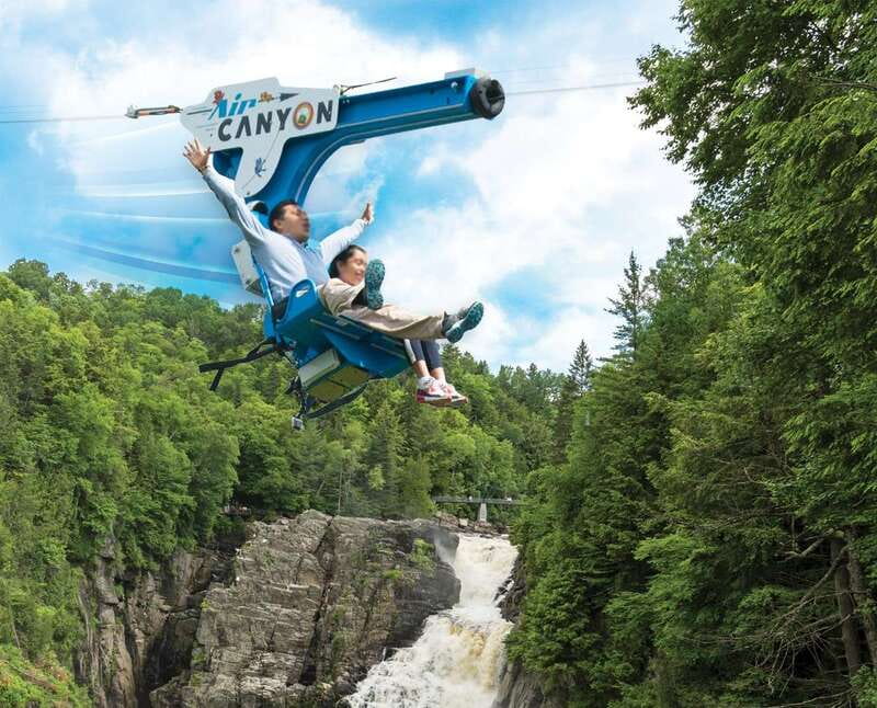 Canyon Sainte Anne: Air Canyon Ride with Park Entry - What the Air Canyon ride is actually like