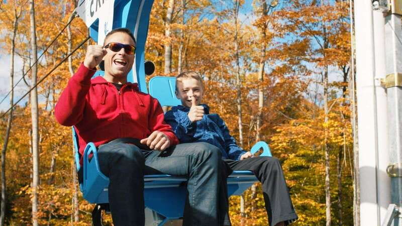 Canyon Sainte Anne: Air Canyon Ride with Park Entry - The forest trail and the three suspension bridges