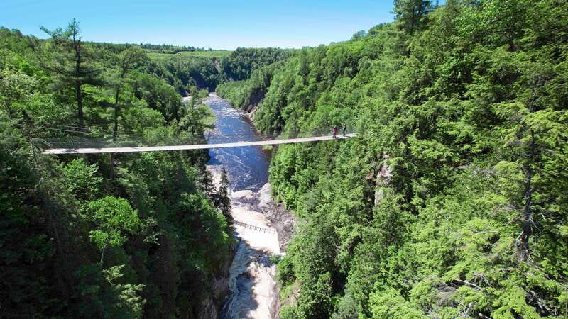 Canyon Sainte-Anne: Park Admission Ticket - What the $12 ticket does and does not include