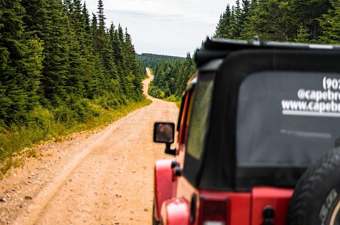 Cape Breton Waterfall Jeep Excursion - Biggest Waterfall in NS - Walking to North River Falls
