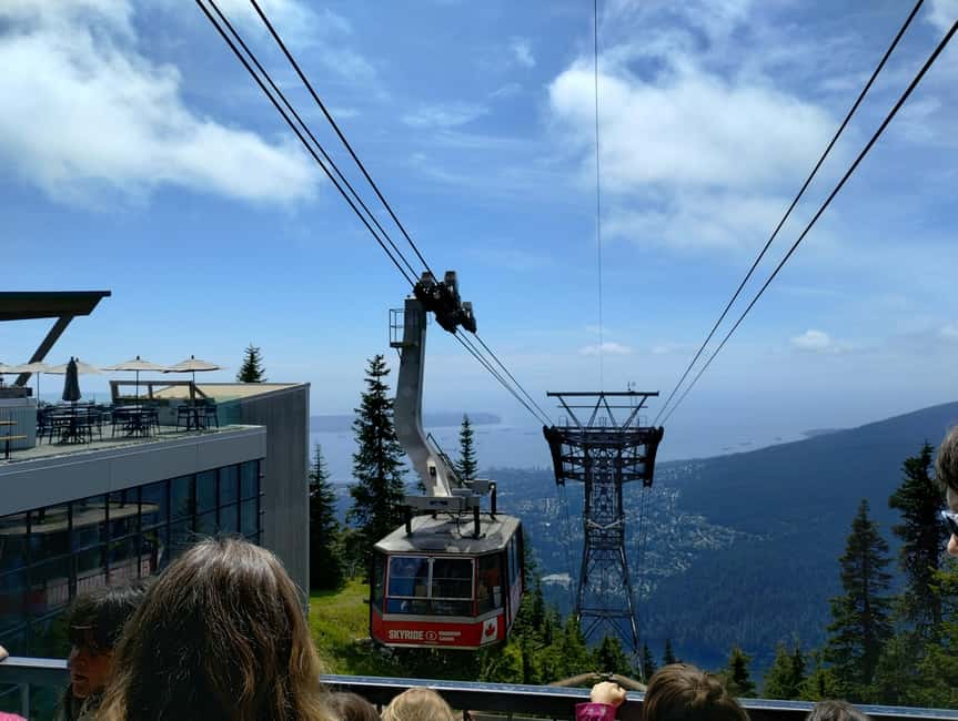 Capilano Br+Grouse Mtn+Dam+Lake&Hatcher/5in1/Small Group/Car - City streets, Stanley Park, and Lions Gate Bridge