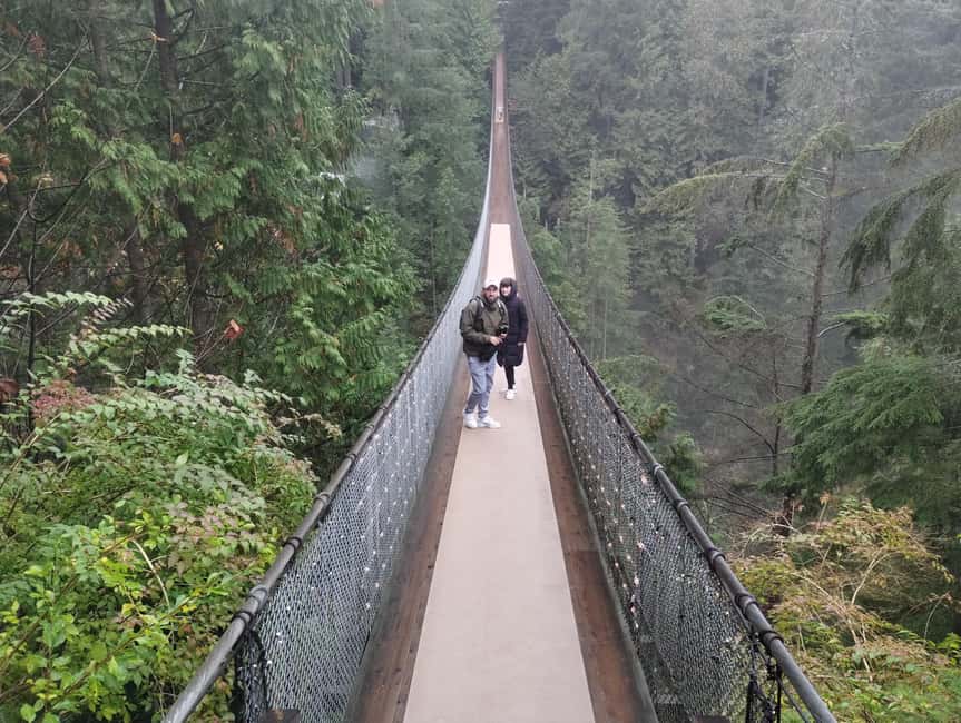 Capilano Suspension Br+Lake+Dam+Hachery/4in1/CAR/Small GROUP - Why this route works for a short Vancouver visit