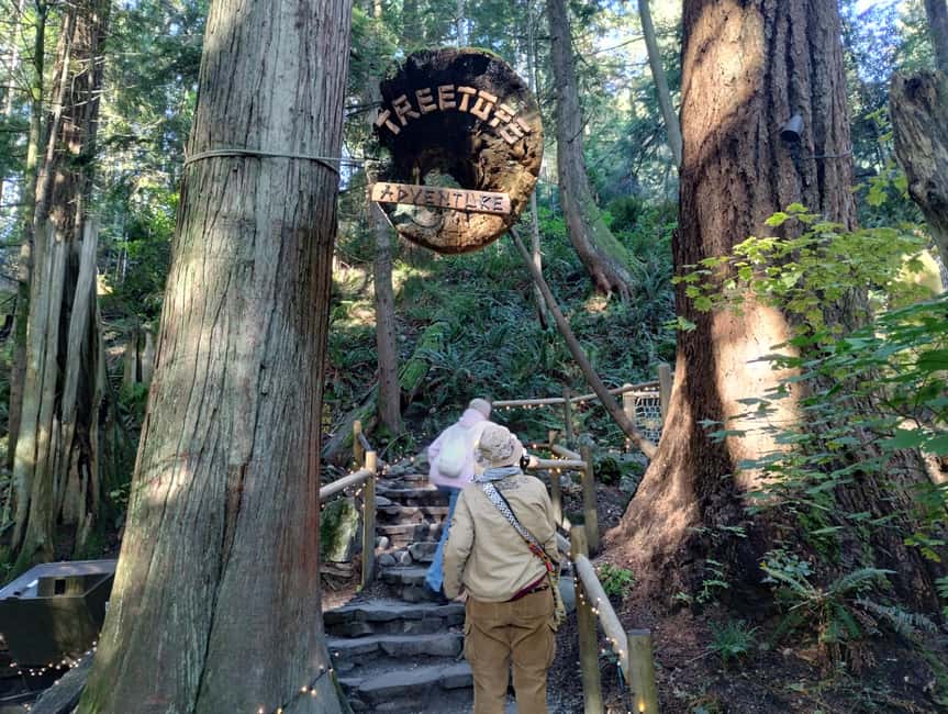 Capilano Suspension Br+Lake+Dam+Hachery/4in1/CAR/Small GROUP - Salmon at the Capilano River Hatchery