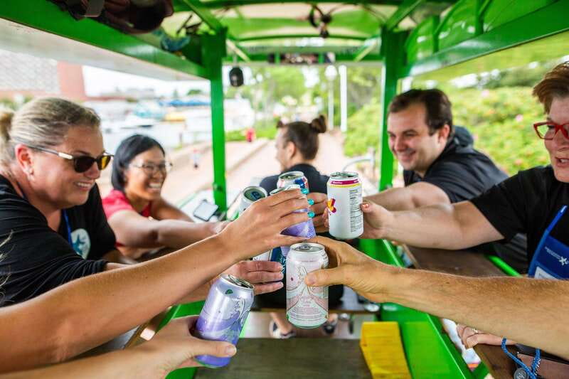 Charlottetown: Solar Food/Drink Party Bike Experience - Victoria Park brings a welcome pause