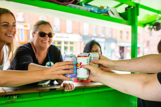Charlottetown waterfront SOLAR PartyBike food & drink experience! - The two restaurant stops shape the afternoon