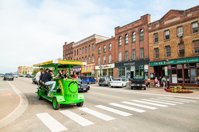 Charlottetown waterfront SOLAR PartyBike food & drink experience! - What you see between the restaurant stops