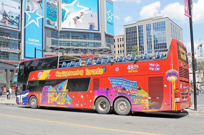 City Sightseeing Toronto Hop-On Hop-Off Bus Tour - Harbourfront and the optional boat connection