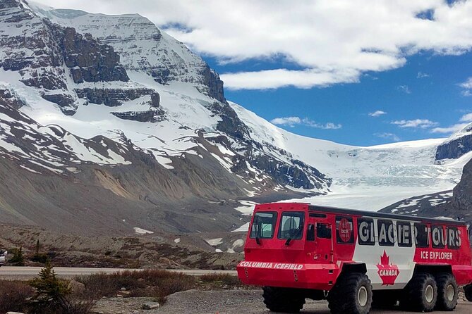 Columbia Icefield Peyto Lake Bow Lake from Calgary Canmore Banff - Crowfoot Glacier gives you a fast first look