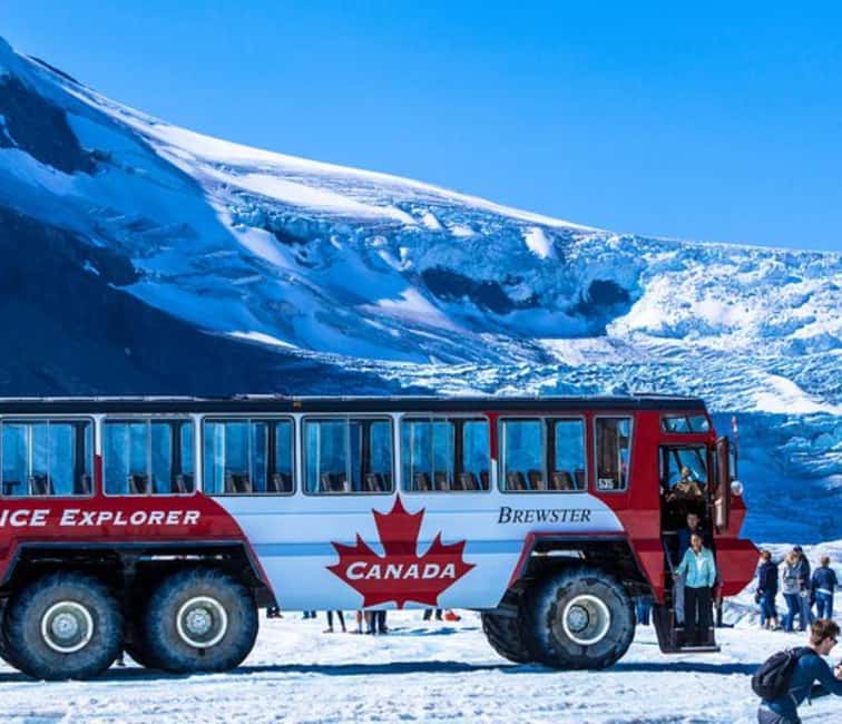 Columbia Icefield, Skywalk, Crowfoot Glacier, and Lakes Tour - Key points at a glance