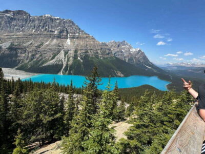 Columbia Icefield, Skywalk, Crowfoot Glacier, and Lakes Tour