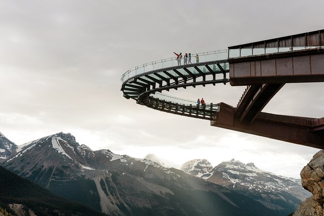 Columbia Icefield Tour with Glacier Skywalk - The Glacier Skywalk adds a different kind of thrill