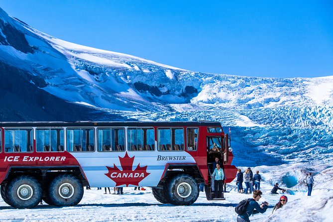 Columbia Icefield Tour with Glacier Skywalk from Calgary - Crowfoot Glacier, Peyto Lake, and Big Hill