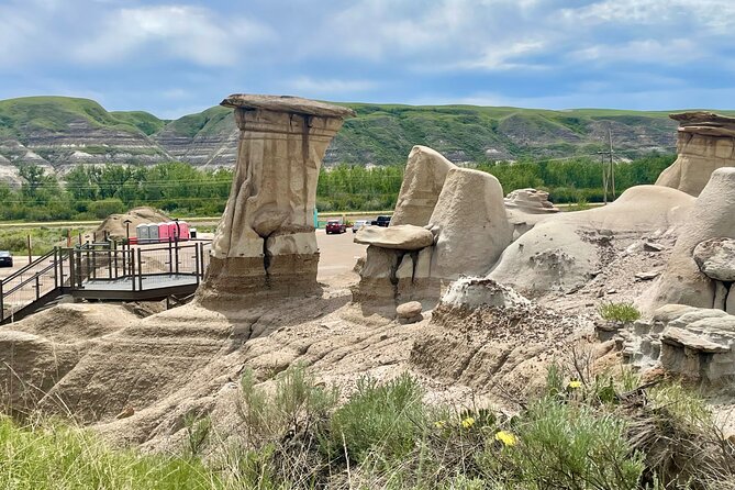 Day of Dinosaurs & Hoodoos from Calgary to Drumheller Badlands - Wayne provides an old coal-town atmosphere