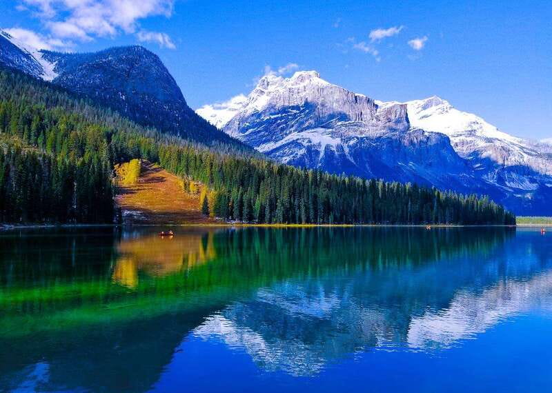 Deep Day Tour to Emerald, Moraine, Louise Lake, J. Canyon... - Castle Mountain passes by, but the view still matters