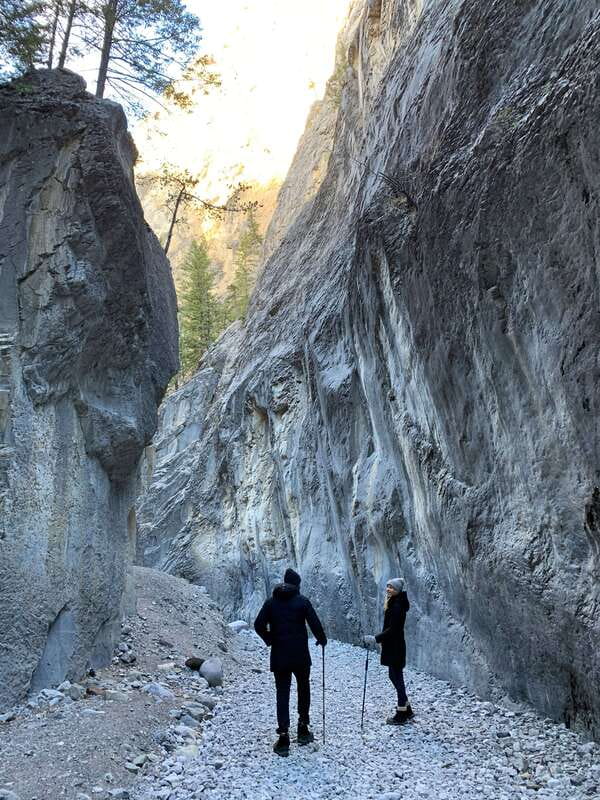 Discover Ancient Pictographs - Guided Canyon Hiking Tour 3H - Two waterfalls, caves, and the Canadian Rockies