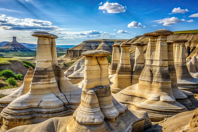 Drumheller and Badlands Full-Day Tour with a Small Group - The hoodoos bring you close to the rock