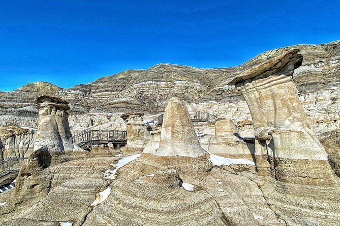 Drumheller Dinosaur Valley & Horseshoe Canyon Adventure Day Tour - The hoodoos are the best outdoor stop