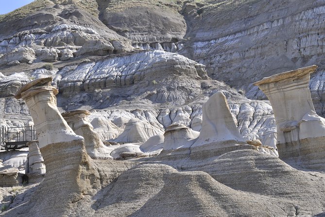 Drumheller Dinosaur Valley & Horseshoe Canyon Adventure Day Tour - Drumheller’s giant dinosaur is a quick orientation stop