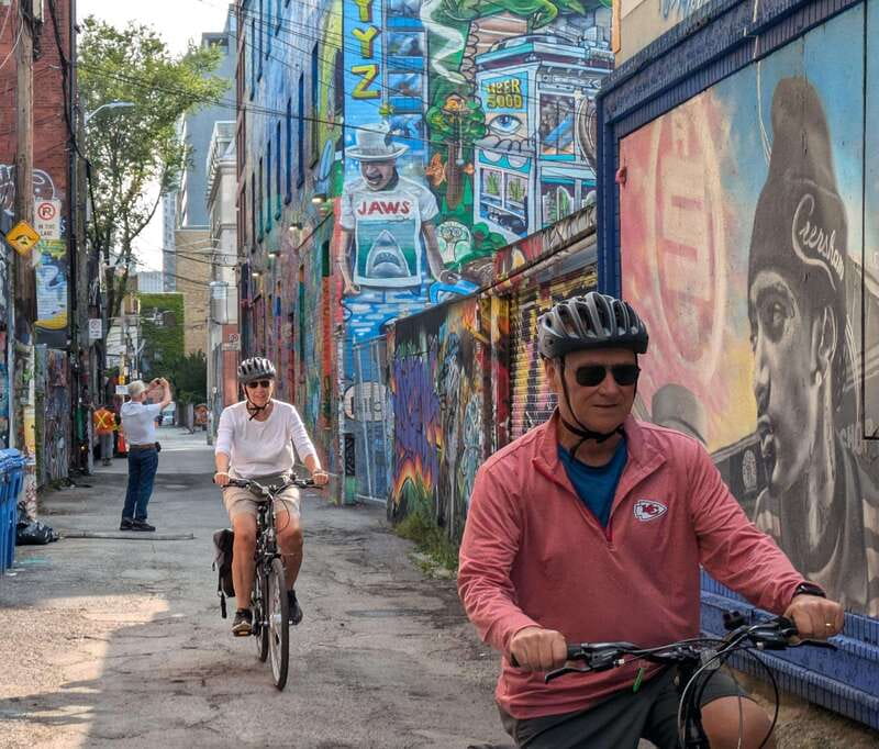 E-bike through Toronto's Dynamic Neighbourhoods - Lower Ossington and Toronto’s changing identity