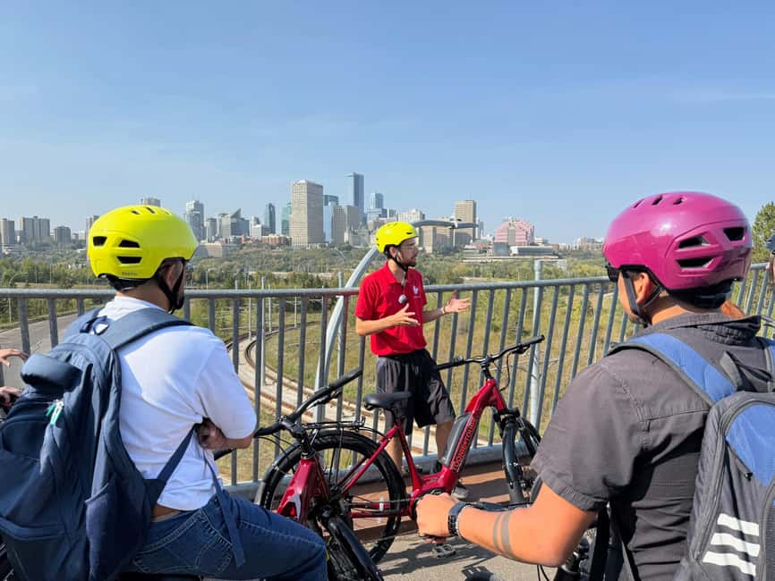 Edmonton: City Bike Tour, Highlights and River Valley - Getting started at 44 Capital Boulevard