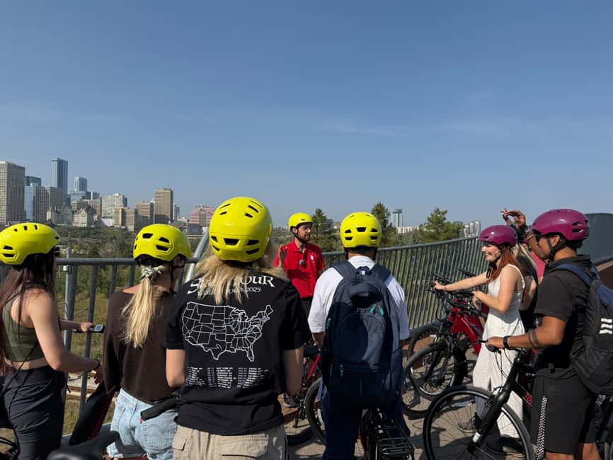 Edmonton: City Bike Tour, Highlights and River Valley - Muttart Conservatory from the route
