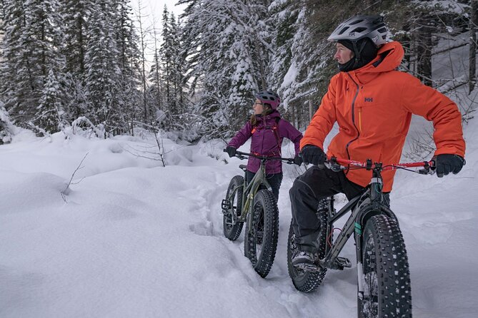 Electric Fat Biking Adventure in Banff | Small Group Adventure - Why an electric fat bike works well in Banff