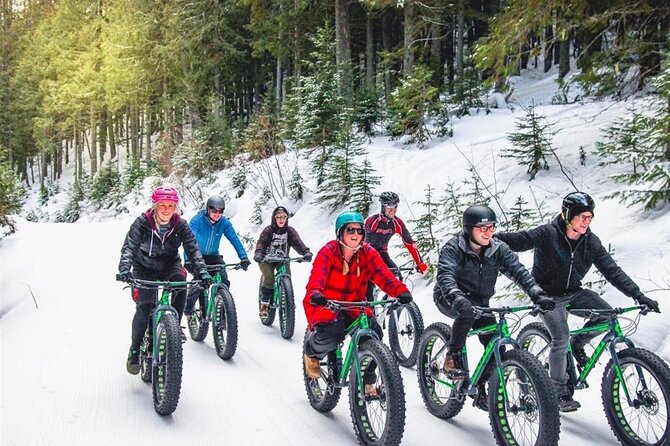Electric Fat Biking Adventure in Banff | Small Group Adventure - Starting beside the Bow River