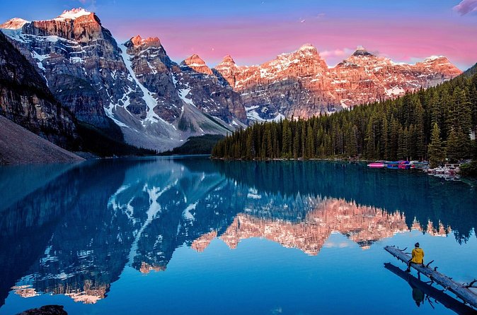 Experience Golden Hour at Moraine and Lake Louise - What is included for $149.11
