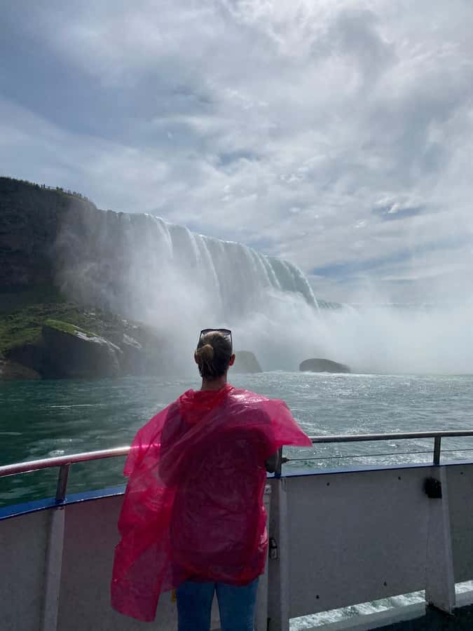 Falls Small Group Tour w/ Tower, Journey & Boat - From TO - Journey Behind the Falls: close enough to feel the force