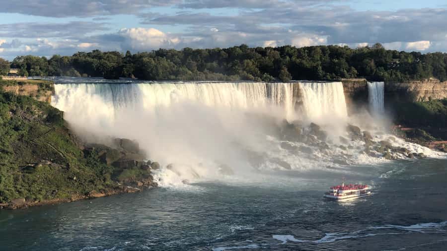 Falls Small Group Tour w/ Tower, Journey & Boat - From TO - The Floral Clock and Niagara Whirlpool