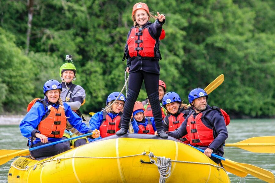 Family-Friendly Cheakamus Splash - On the Cheakamus River between forest and peaks