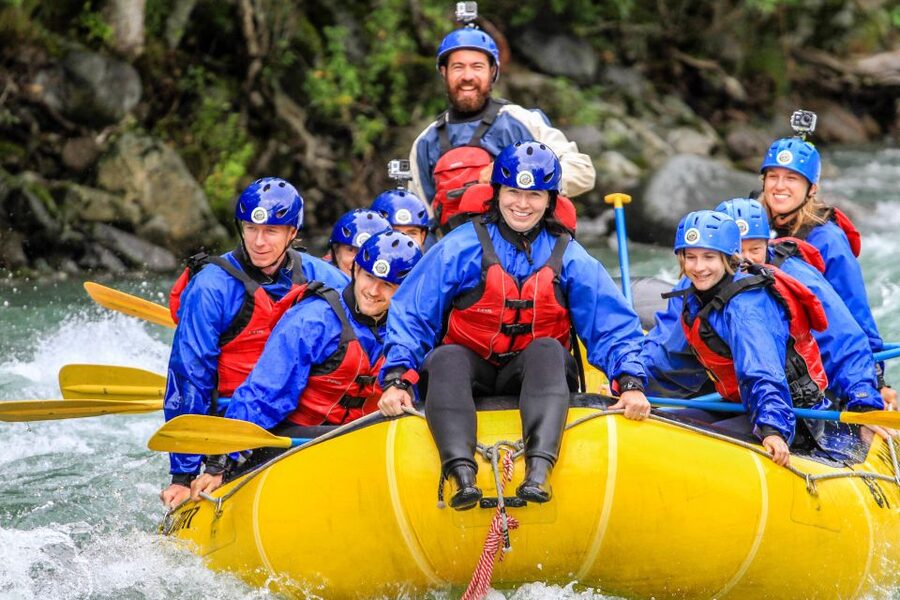 Family-Friendly Cheakamus Splash - The water fight and optional river plunge