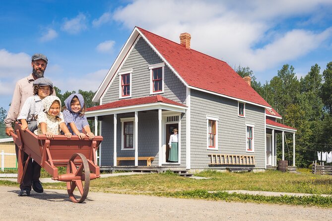 Family visit to the Acadian Historic Village - From 1770 to 1949, history with a human voice