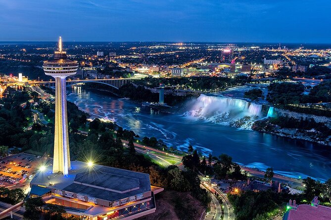 Fireworks and Falls Glow Canada Walking Tour and Skylon Tower - Robby’s guiding style matters